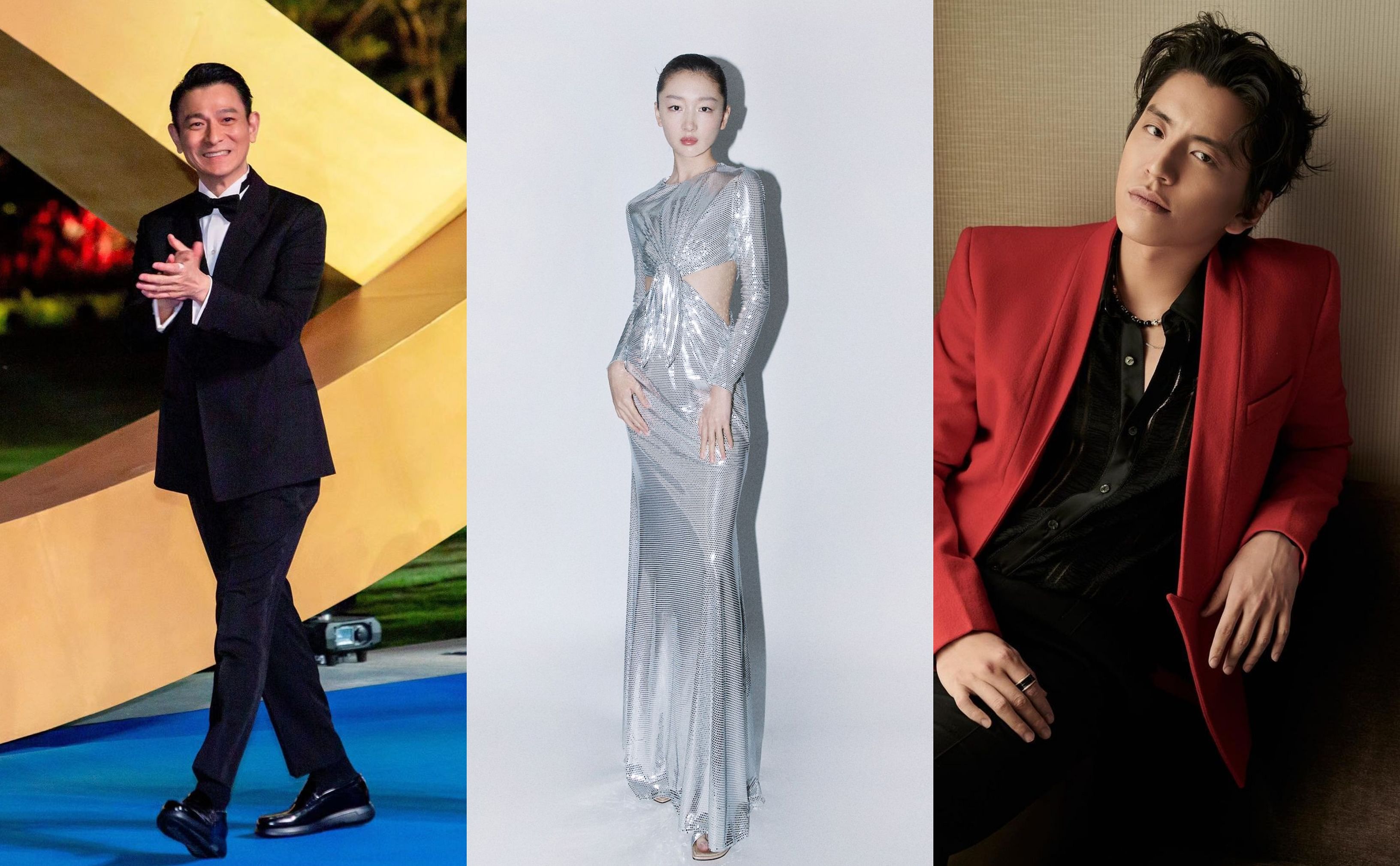 Golden Rooster Awards, Zhou Dong Yu, Andy Lau, Best Dressed, Fashion, Celebrities, Red Carpet, Huang Xiao Ming