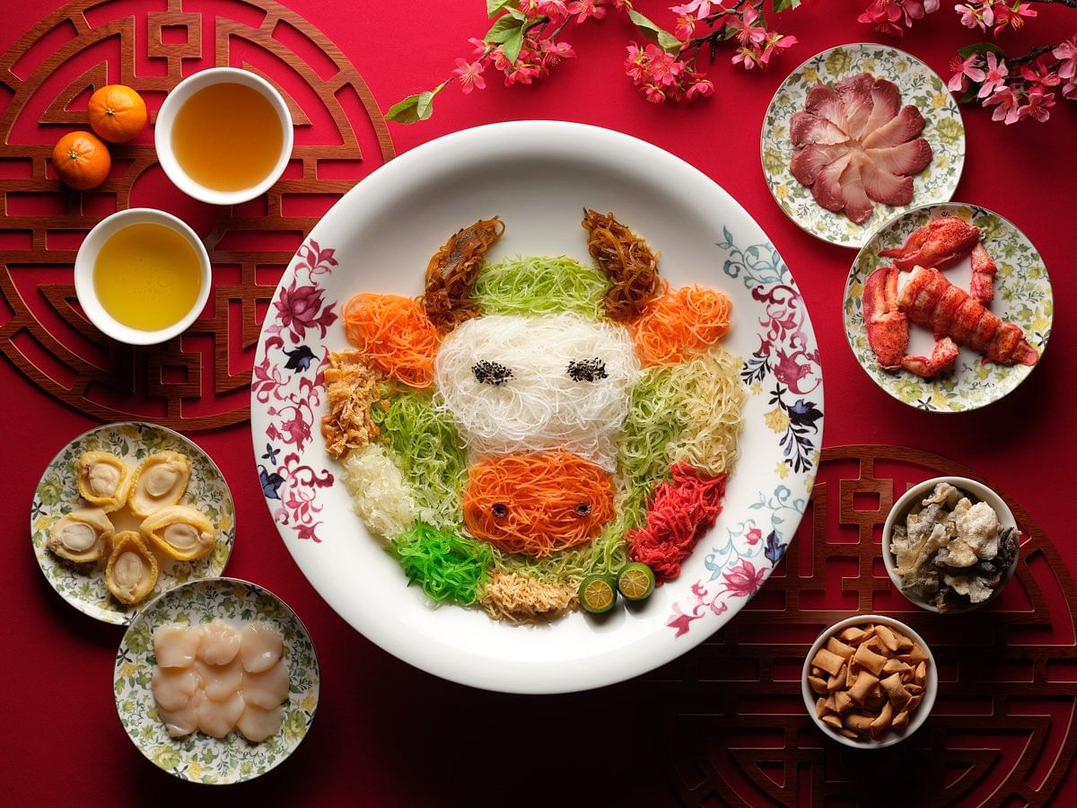 Yusheng, Yu Sheng, Chinese New Year, Lunar New Year, Chinese Restaurants, Takeaway, Dine-in, Delivery, Festive goodies, Festive menu, Reunion dinner, Lo hei, Lo-hei, 鱼生, Year of the Ox, 牛年