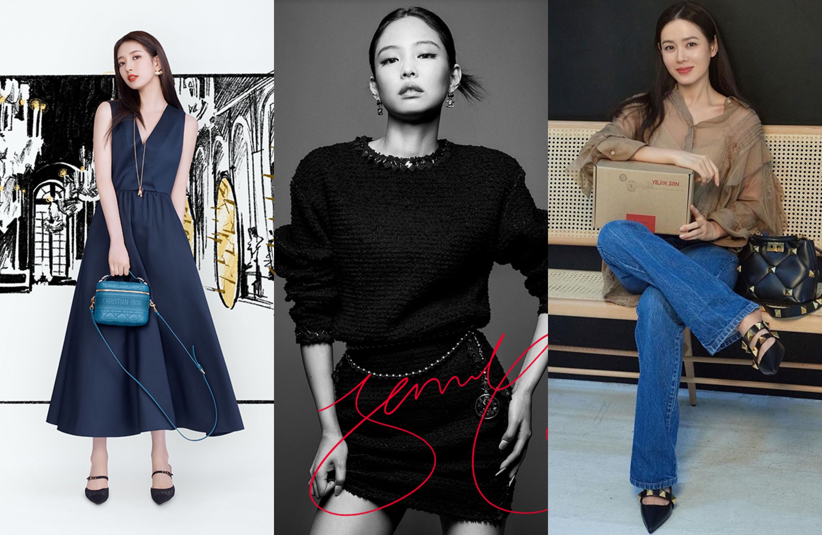 Fashion Week,Fashion, Jennie, G-dragron, Son Ye Jin, Rebecca Lim, Jisoo,Fann Wong, Jessica Jung,Yoona Lim, Ouyang Nana, Hwasa, Moon Ga-young
