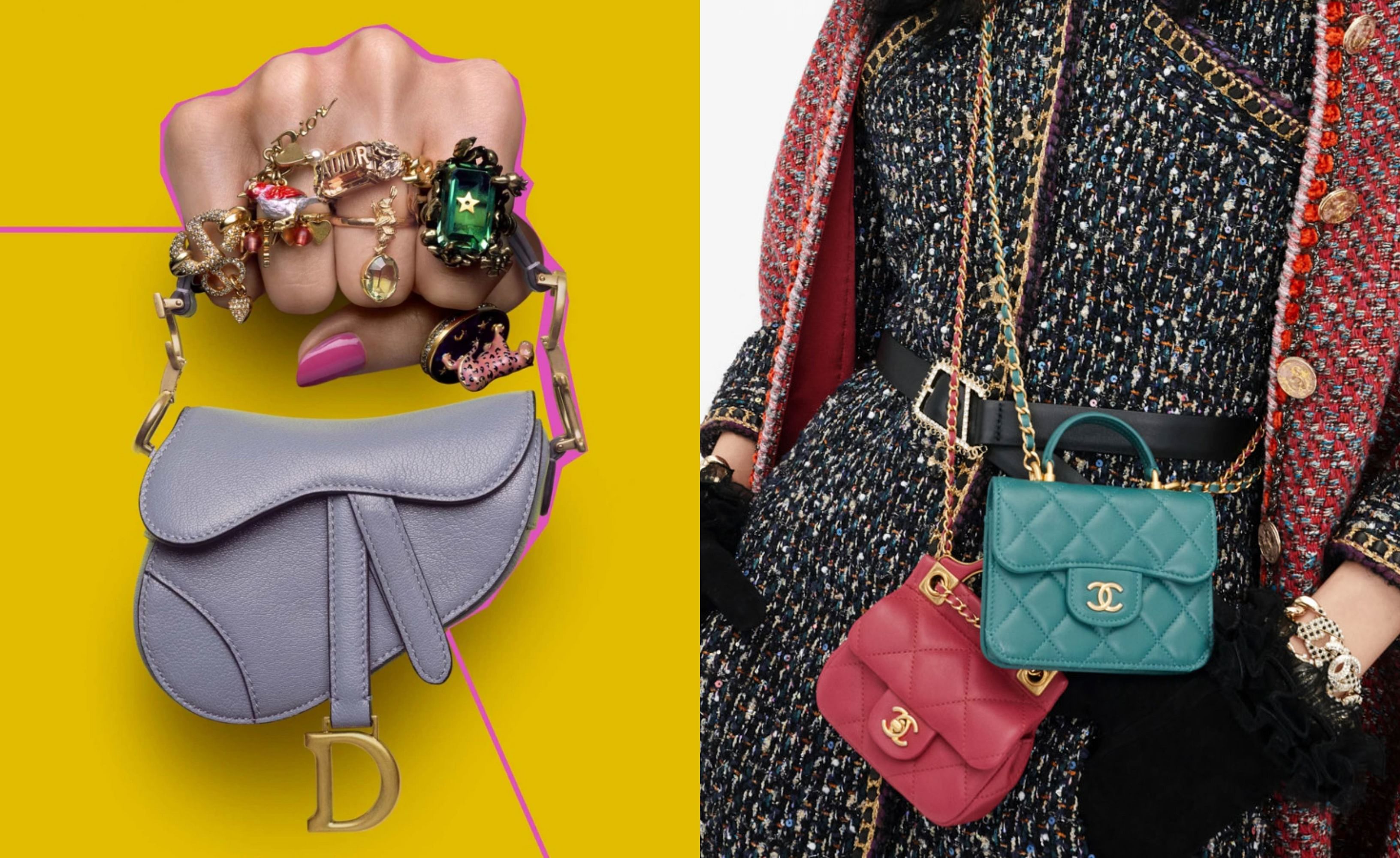 Fashion, Bags, Mini Bags,Chanel,Dior,Fendi,Loewe,Gucci,Saint Laurent