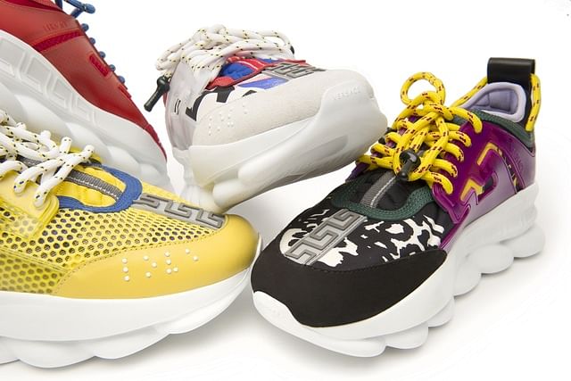 Versace, Versace Chain reaction sneakers, Versace sneakers, Fall Winter 2018, Trends, Fashion
